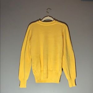 Yellow sweater